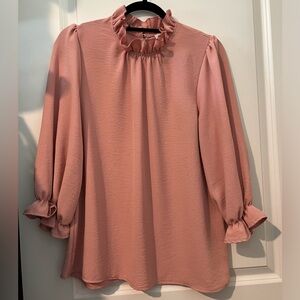 Entro Blush Blouse Size S
